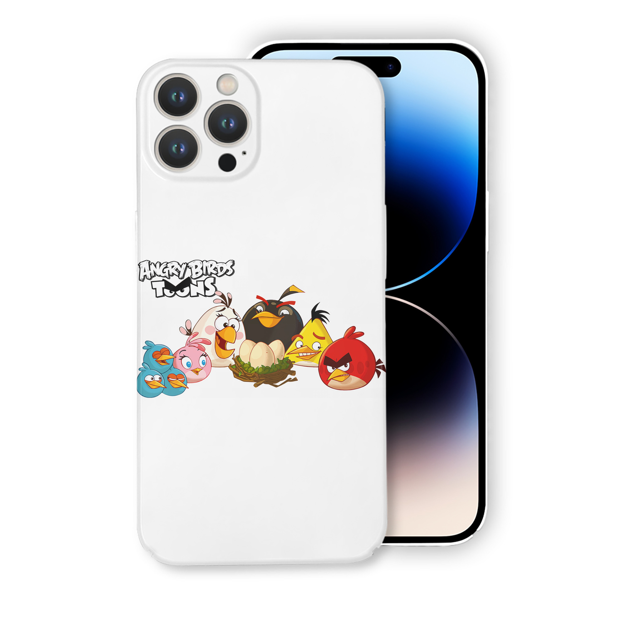 （画像用） Angry Birds アングリーバード 【iPhone 14シリーズ対応】ハードケース